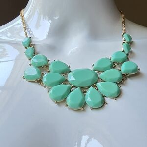 Elegant Turquoise Statement Necklace